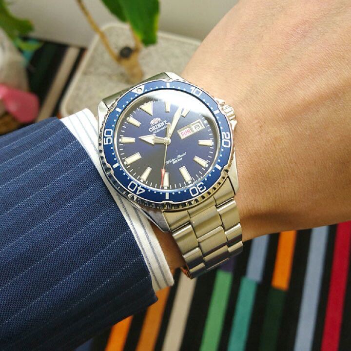 新品 未使用！オリエント ORIENT 腕時計 Mako 2 マコ RN-AA0002L  
