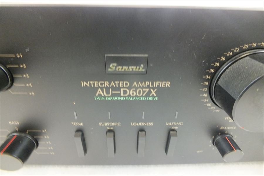 Sansui サンスイ AU-D607X DECADE プリメインアンプ オーディオ