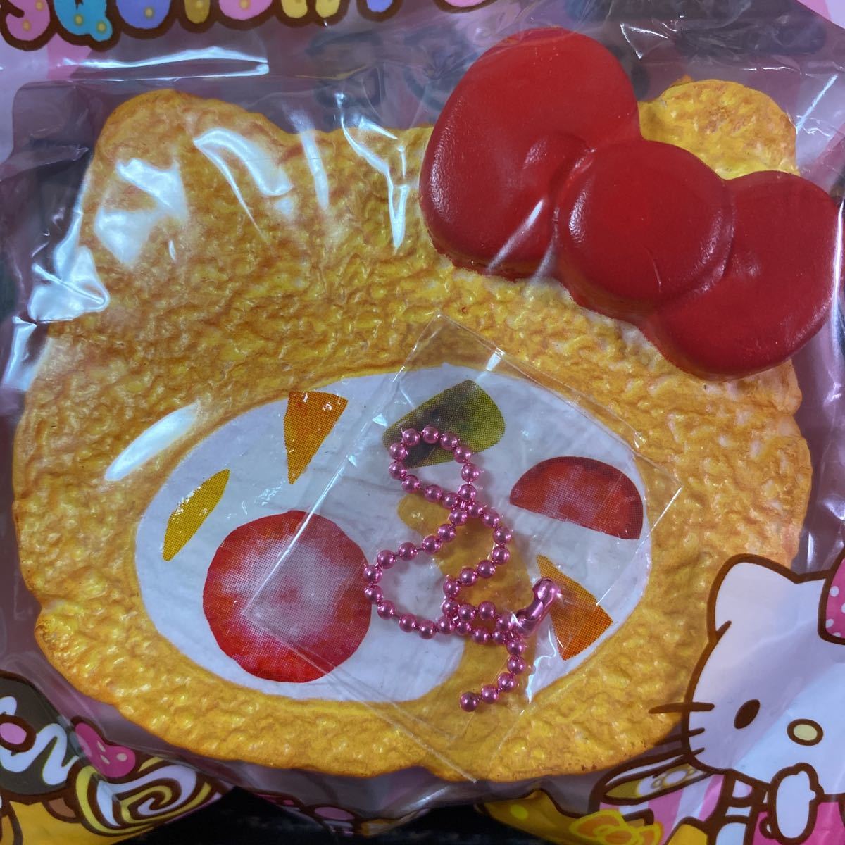 サンリオ ハローキティ スクイーズ スイーツ ロールケーキ バニラ
