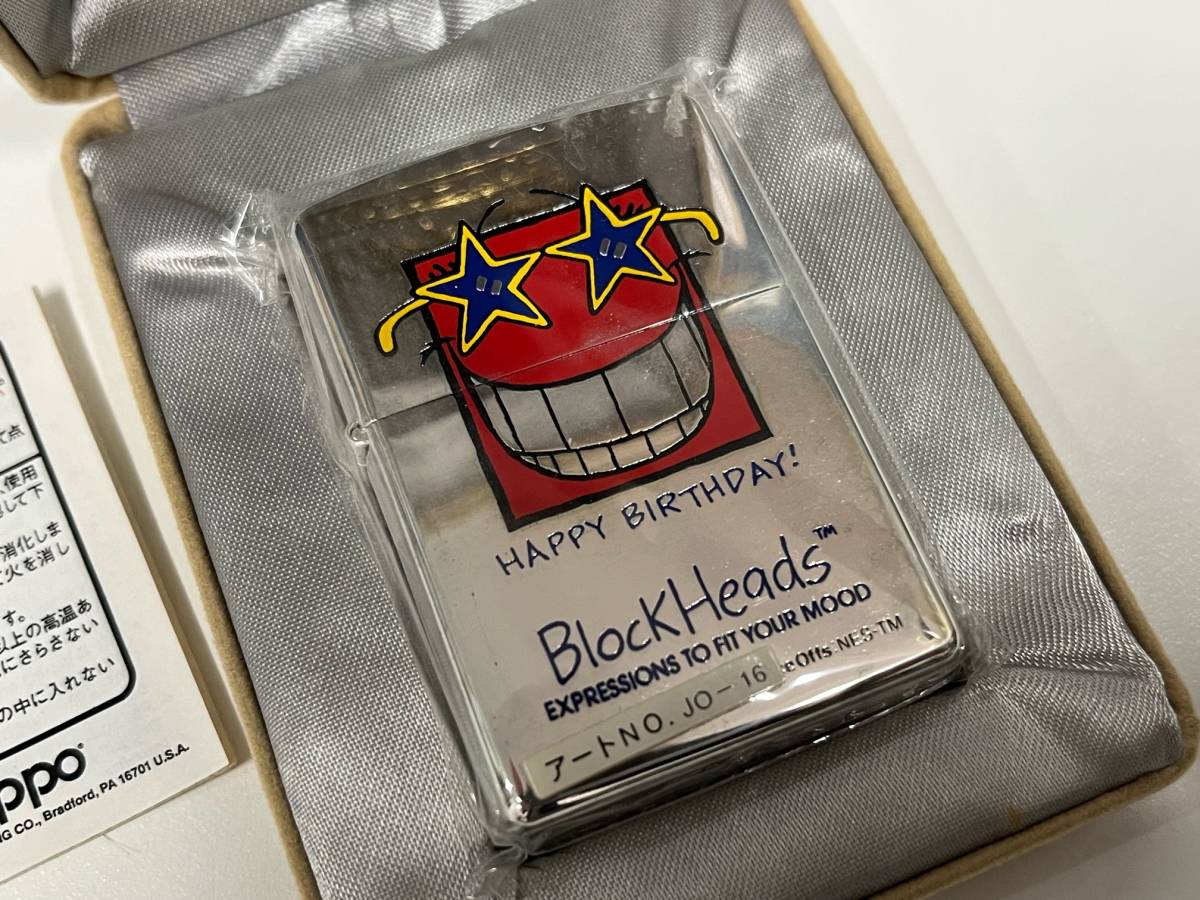 未使用 Zippo ジッポ オイルライター Block Heads アメリカ独立記念日 