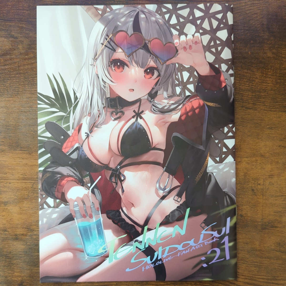 C100 新刊 パセリ TennenSuidousui21 ホロライブ フルカラーイラスト集 沙花叉クロヱ 三面図 秘密結社holoX 6期生 同人誌 天然水道水　新品_1