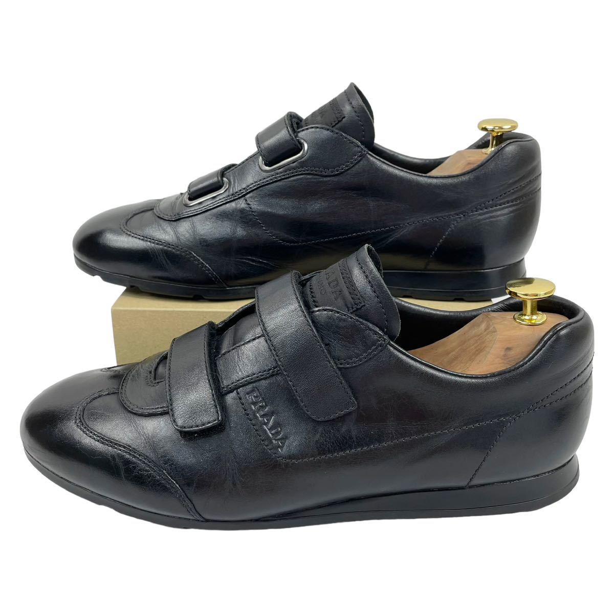 B2783【PRADA】美品 プラダスポーツ レザースニーカー ベルクロ B2783【PRADA】美品 プラダスポーツ レザースニーカー ベルクロ