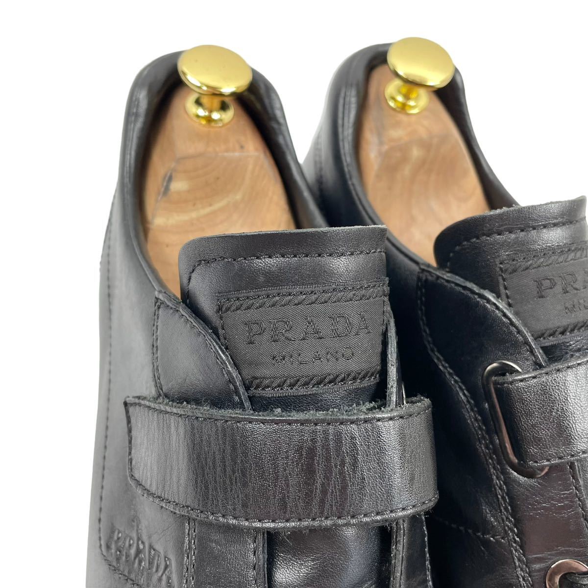 B2783【PRADA】美品 プラダスポーツ レザースニーカー ベルクロ B2783【PRADA】美品 プラダスポーツ レザースニーカー ベルクロ