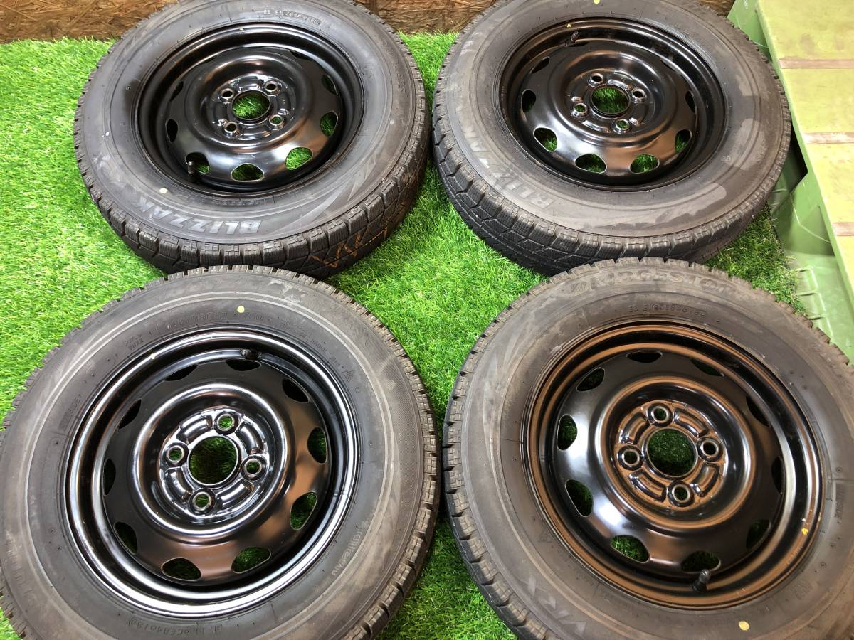 スバル純正 13inch × 145/80R13 PCD100 4穴 プレオ ヴィヴィオ 