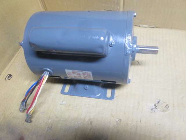日立100V 200Ｖ モーター 0.4kw 4P中古品 
