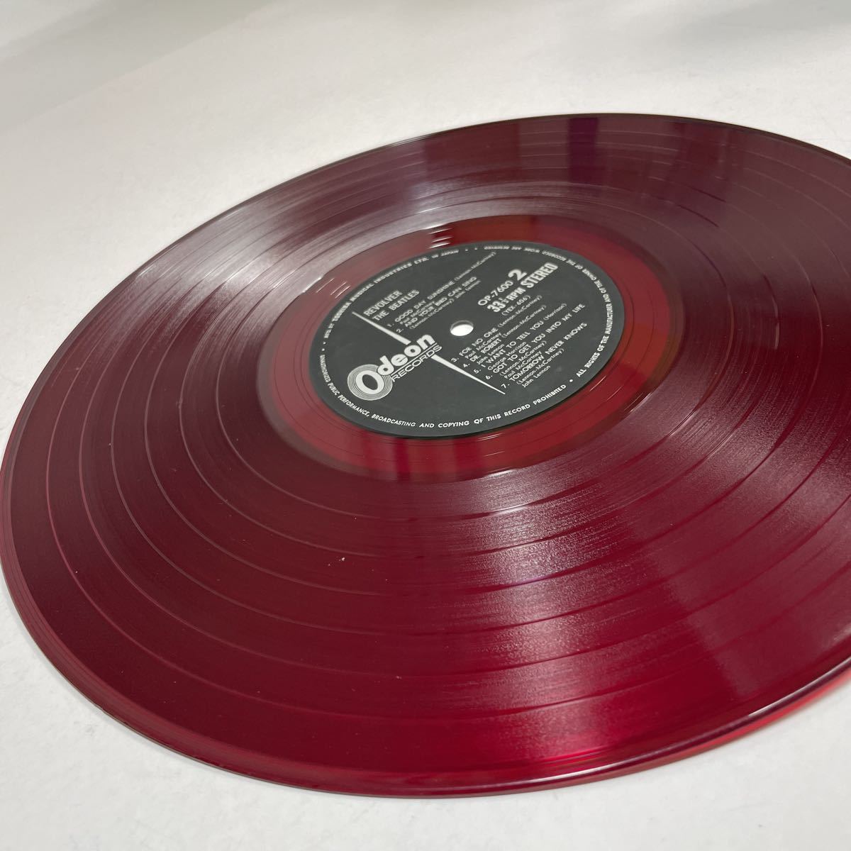 ザ・ビートルズ　リボルバー　赤盤レコード帯付 ビートルズ リボルバー THE BEATLES 赤盤 帯付き レコード 【公式通販】