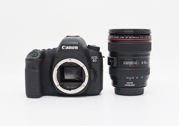 ◇【Canon キヤノン】EOS 6D EF 24-105 L IS USM レンズキット