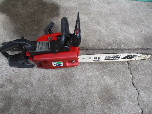 ジャンク品　ゼノア　エンジンチェーンソー　G310