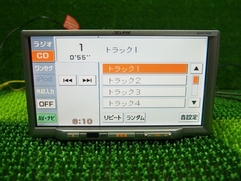 動作確認済!!】イクリプス CD/ワンセグ対応 読む SDメモリーナビ 