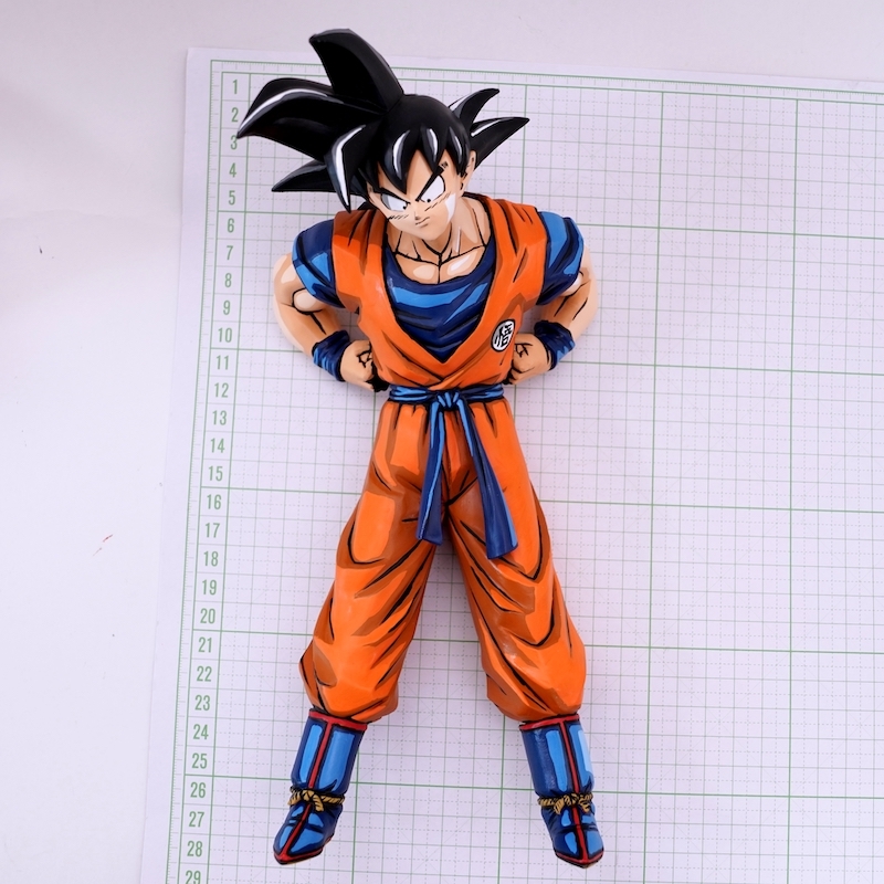 ドラゴンボール 孫悟空&フリーザ フィギュア フルリペイント 2D 二次元