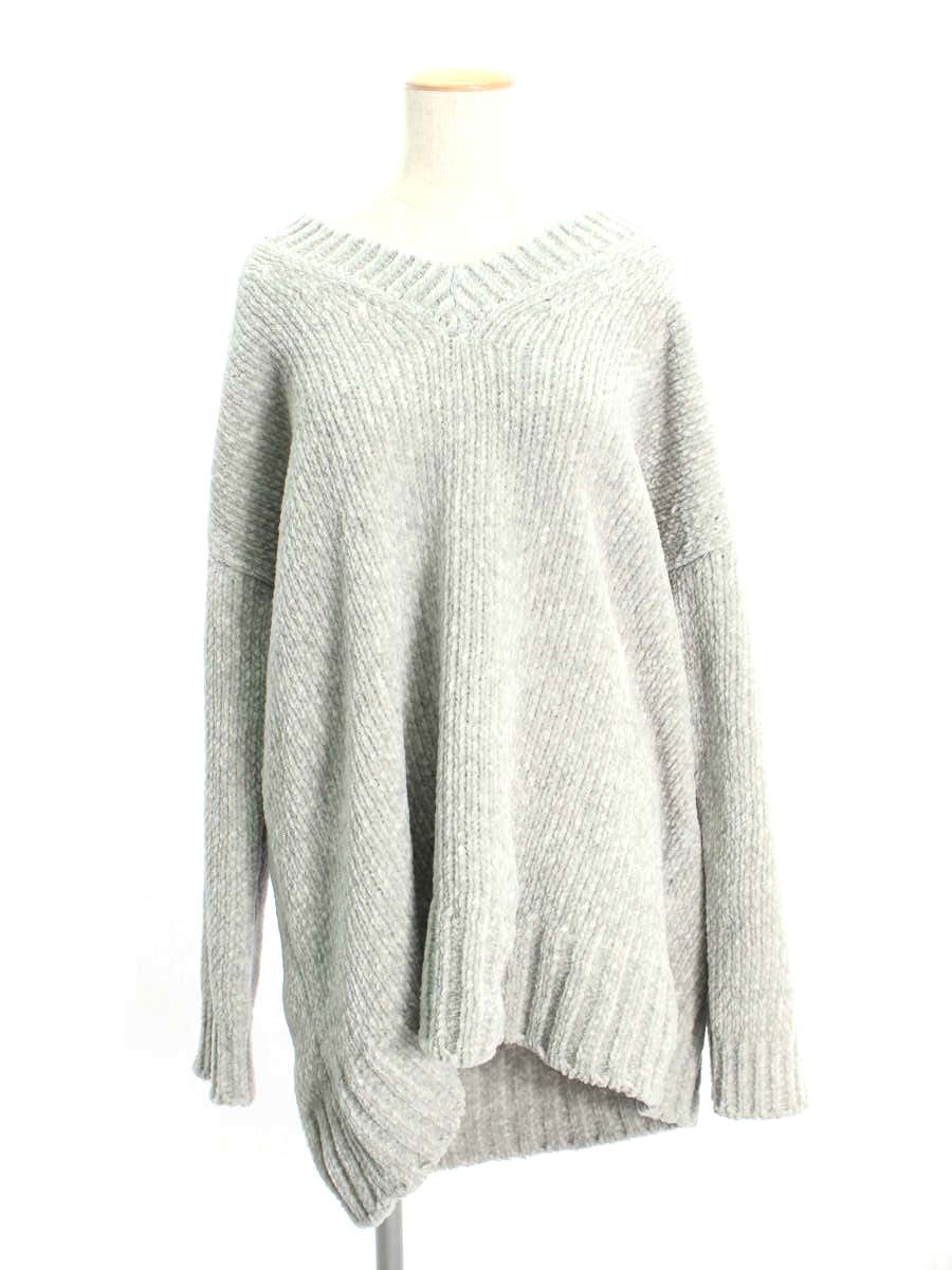 ATON（エイトン）の「一部別注＜ATON＞モール Vネック ニット ATON