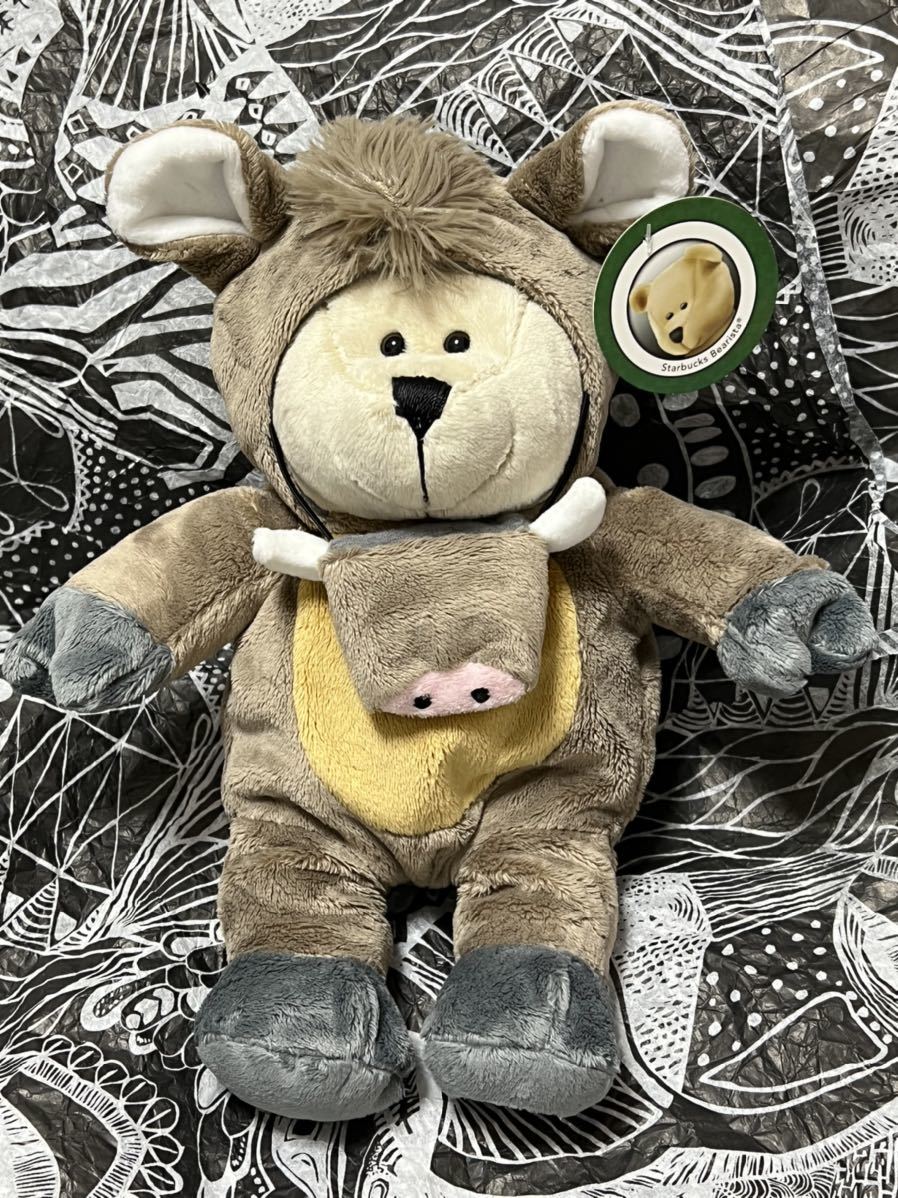 レア　日本限定　スターバックス　ベアリスタ　ニューイヤー いのしし　イノシシ　豚　ぬいぐるみ　干支　新品　タグ付き