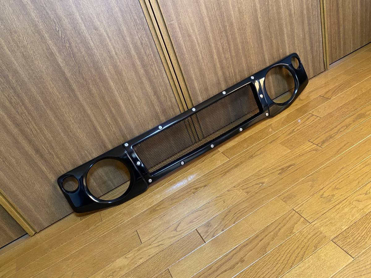 ◎希少◎レア スズキ JB64W JB74W ジムニー シエラ 社外 フロント グリル ラジエーター エアロ ガード 純正 オプション ブラック