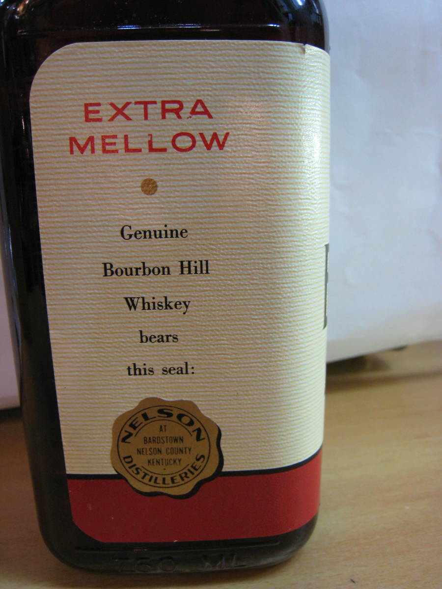 未開栓・ウィスキー・Bourbon Hill・バーボンヒル・15年・ケンタッキー