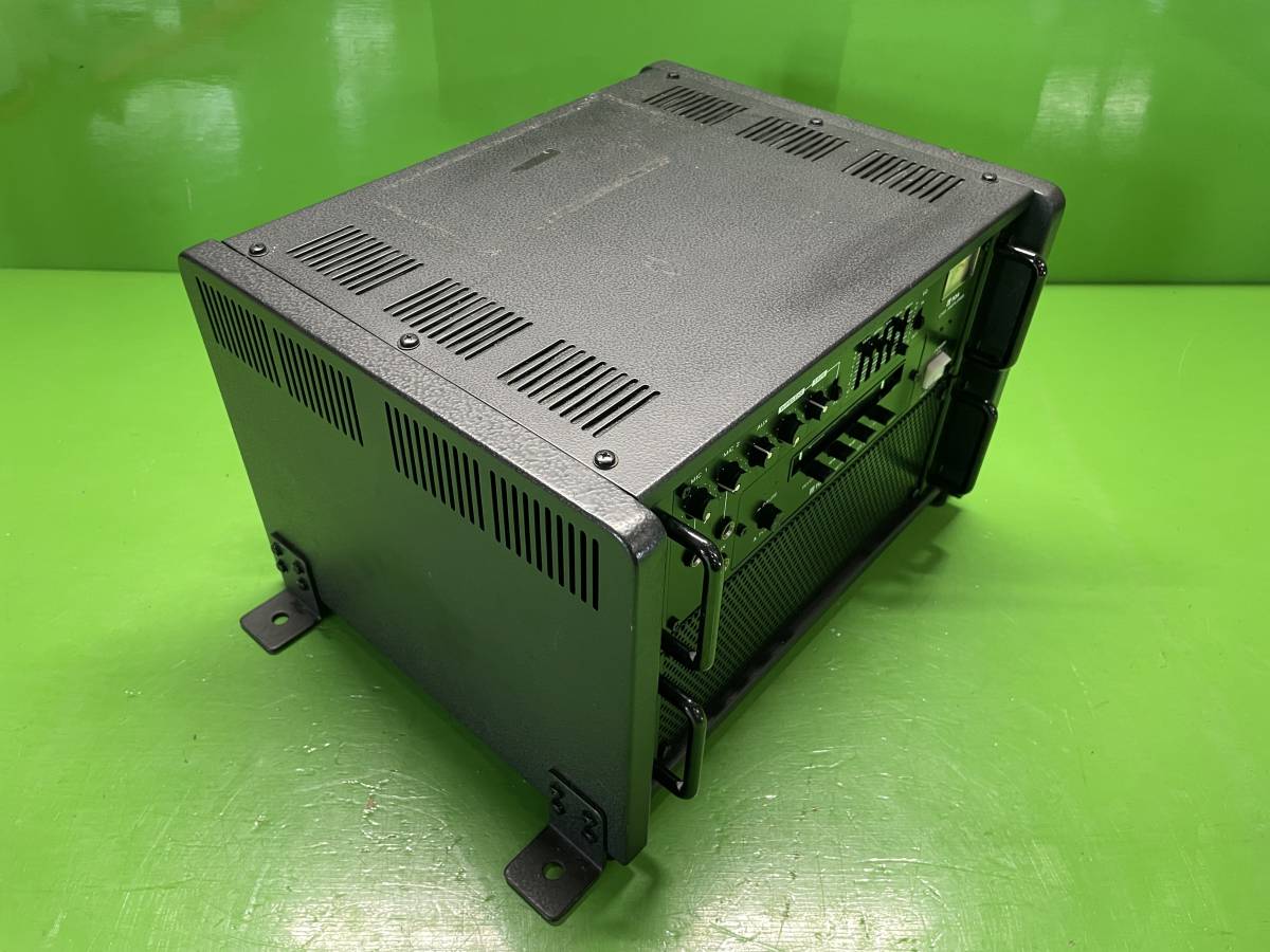 動作OK◇TOA CA-120N カーアンプ 12V 120W(60Wx2) スピーカー出力付き 