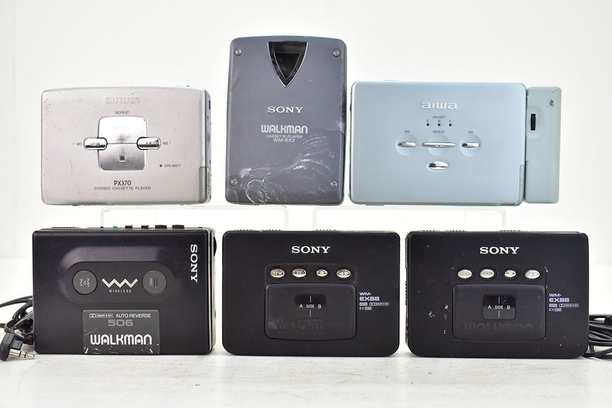 SONY WALKMAN 6点まとめて[ソニー][ポータブルカセットプレーヤー