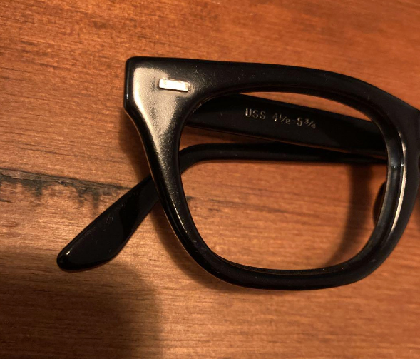 ヴィンテージ 60s後半〜70s USS GIグラス 米軍官給品 US ARMY メガネ 