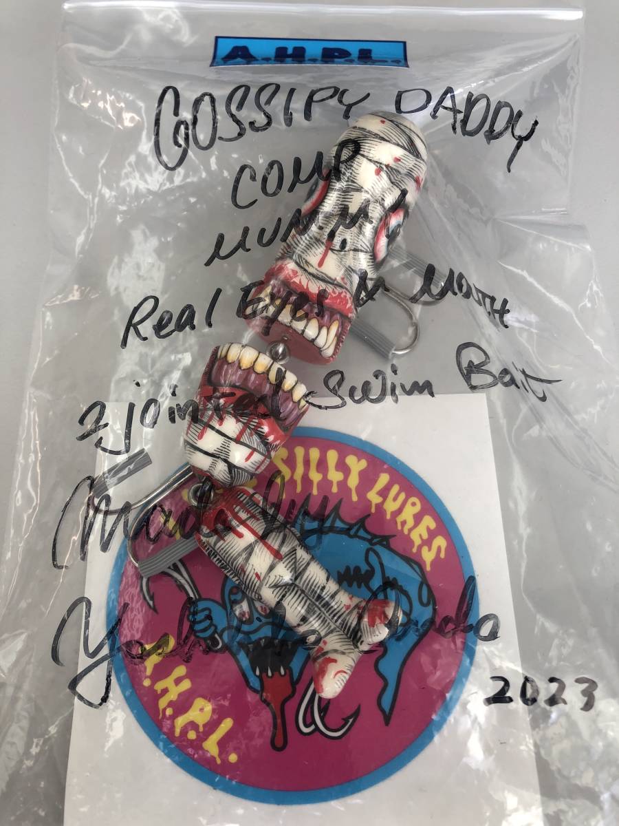 a.h.p.l. 2023 ゴシッピーダディーコンプ マミー 新品 / ahpl ヴァンパイアグリップ シリースタイル トップウォーター カヤック フローター