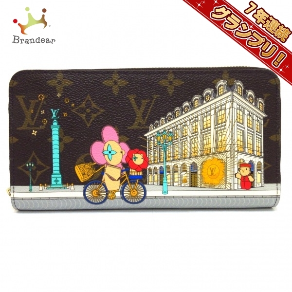 ルイヴィトン LOUIS VUITTON 長財布 M81544 ジッピーウォレット