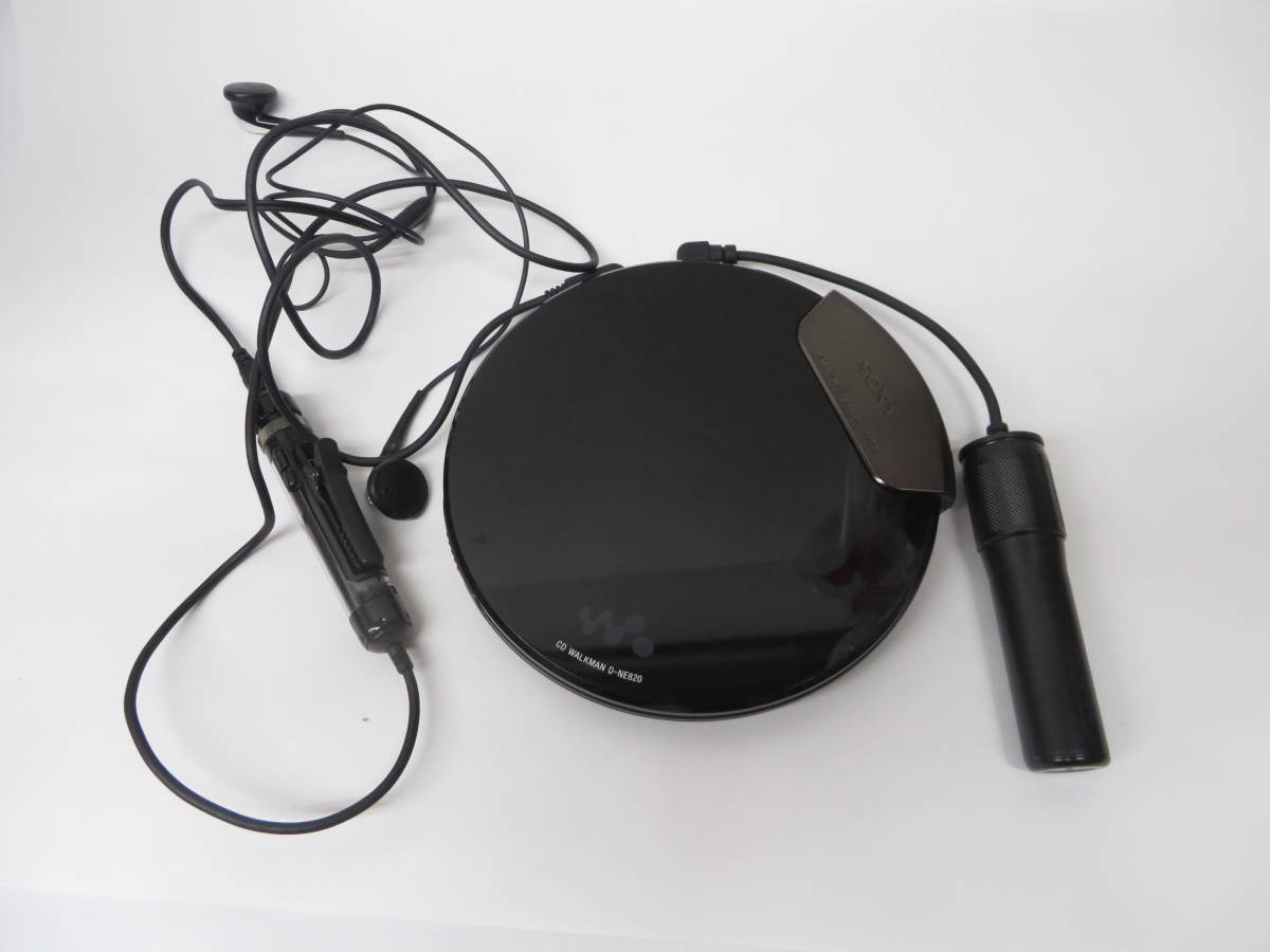 安い，爆買い SONY D-NE820 ポータブルCD ウォークマン リモコンRM-MC53EL バッテリーケースEBP-15付(CDプレーヤー)｜売買されたオークション情報、yahooの商品情報をアーカイブ公開 - オークファン CDプレーヤー