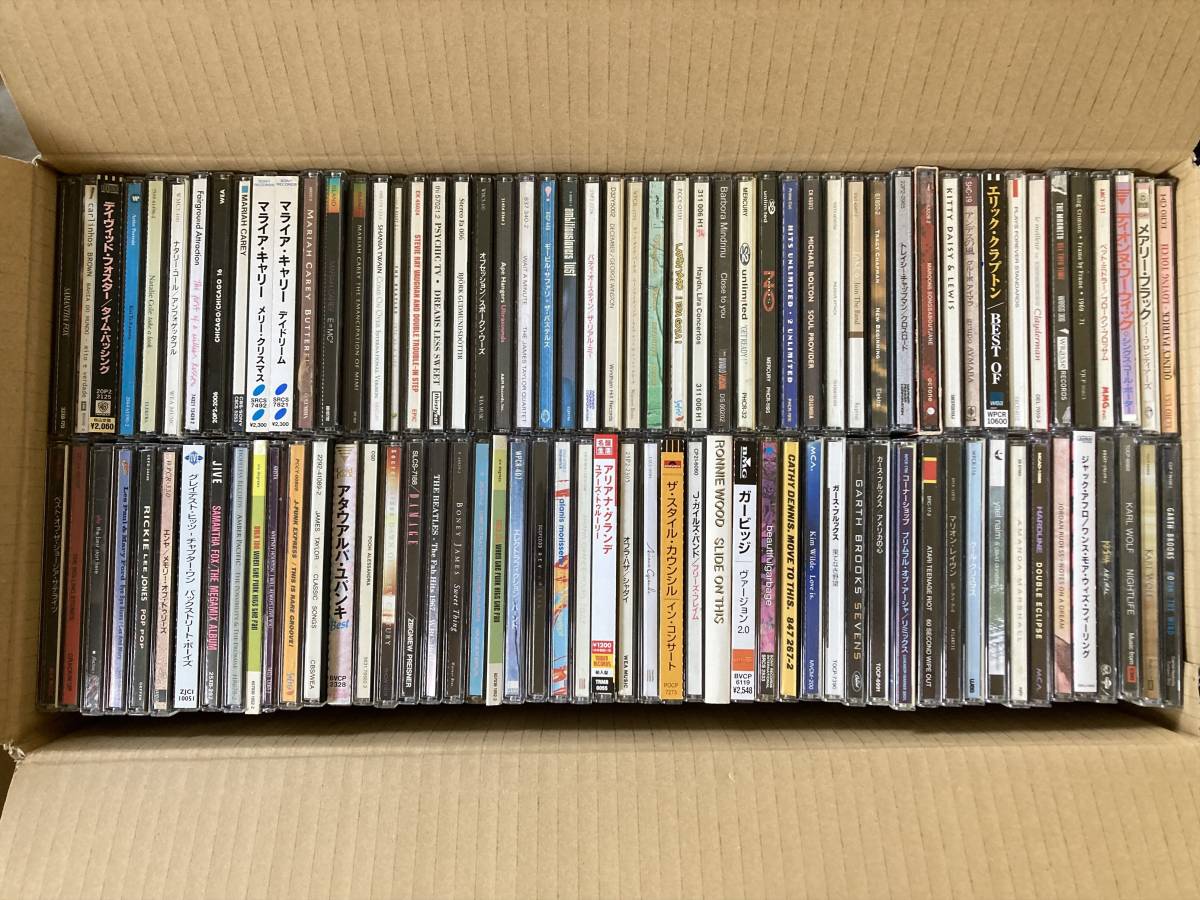 洋楽CDをまとめて110枚大量出品 (F) 洋楽CDをまとめて110枚大量