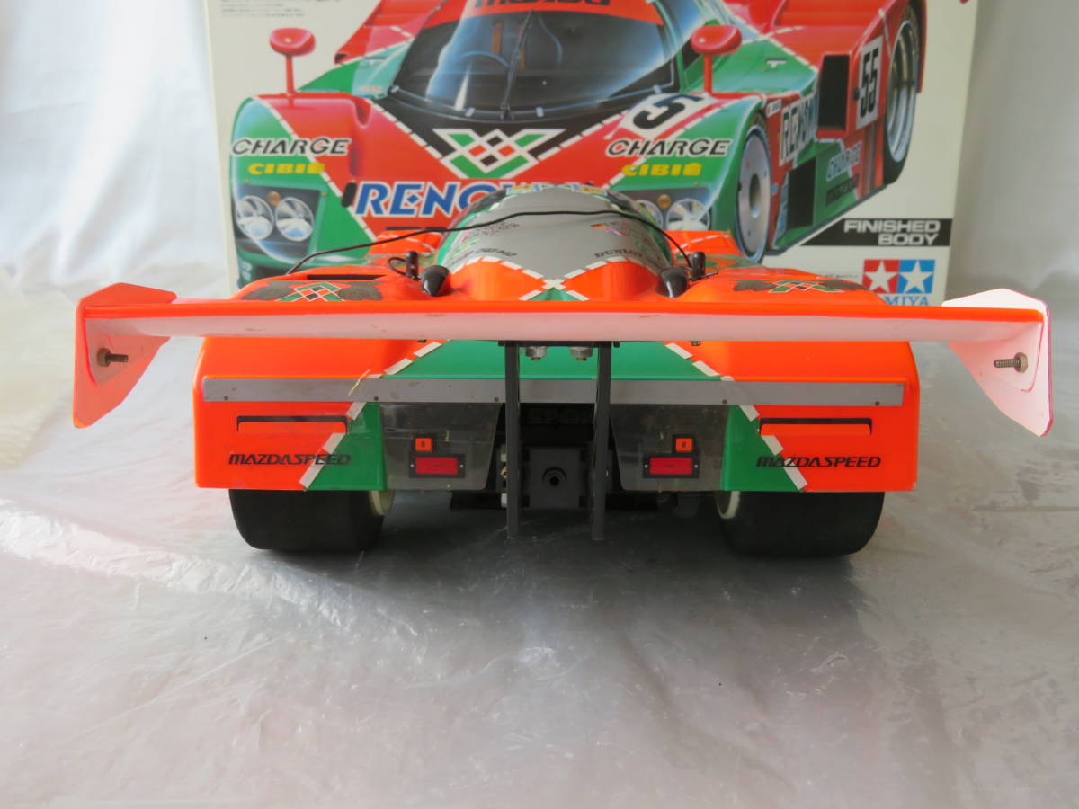 B.【TAMIYA】MAZDA 787B 91ル・マン優勝車 完成ボディ使用 1/10電動RC  