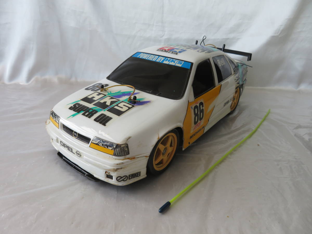 D.【TAMIYA】HKS OPEL VECTRA オペル ベクトラ JTCC 1/10電動RC