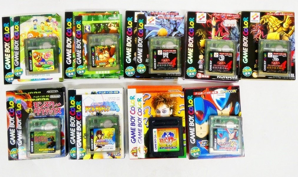 ☆ ゲームボーイカラー ソフト まとめ ロックマン X2/マリオテニス
