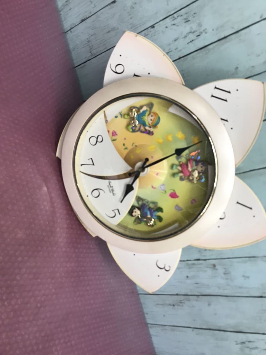 SmallWorld RHYTHM 掛け時計 からくり時計 リズム時計 中古現状品 動作