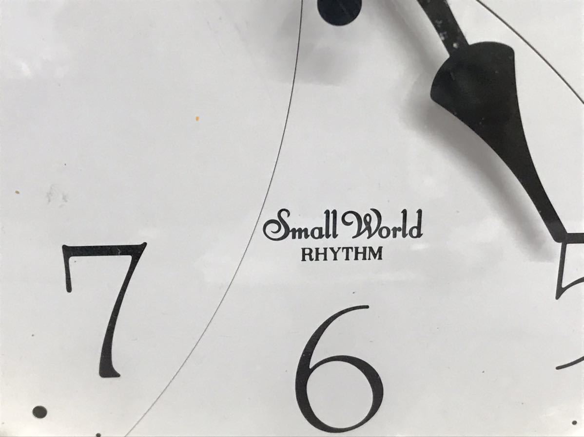SmallWorld RHYTHM 掛け時計 からくり時計 リズム時計 中古現状品 動作