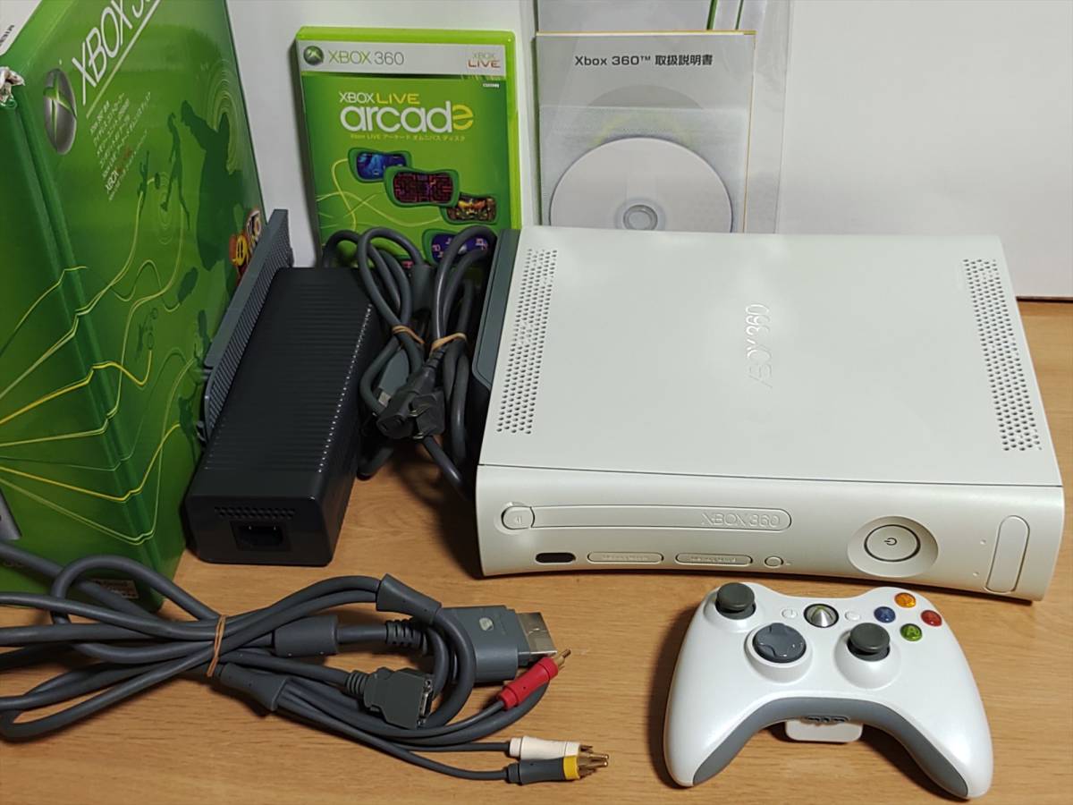 HDD Xbox360 RGH 1TB 付属品付 動作OK 日本語化 アーケード 0 日本語