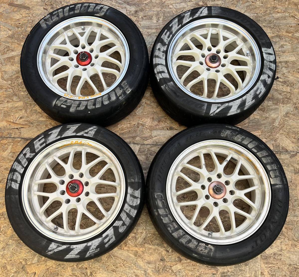 希少！】RACING SPARCO NS2 15インチ ホイール 6.5J ＋32 PCD100 