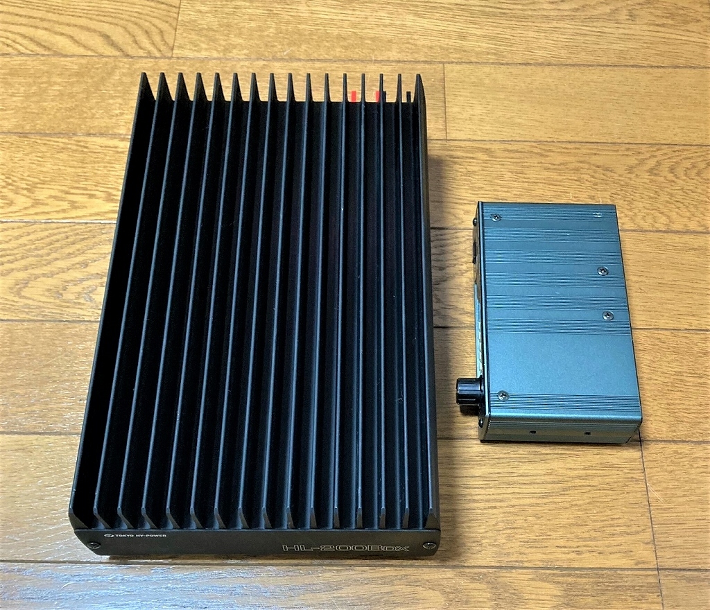 HF帯200Wリニアアンプ 東京ハイパワー HL－200BDX 使用