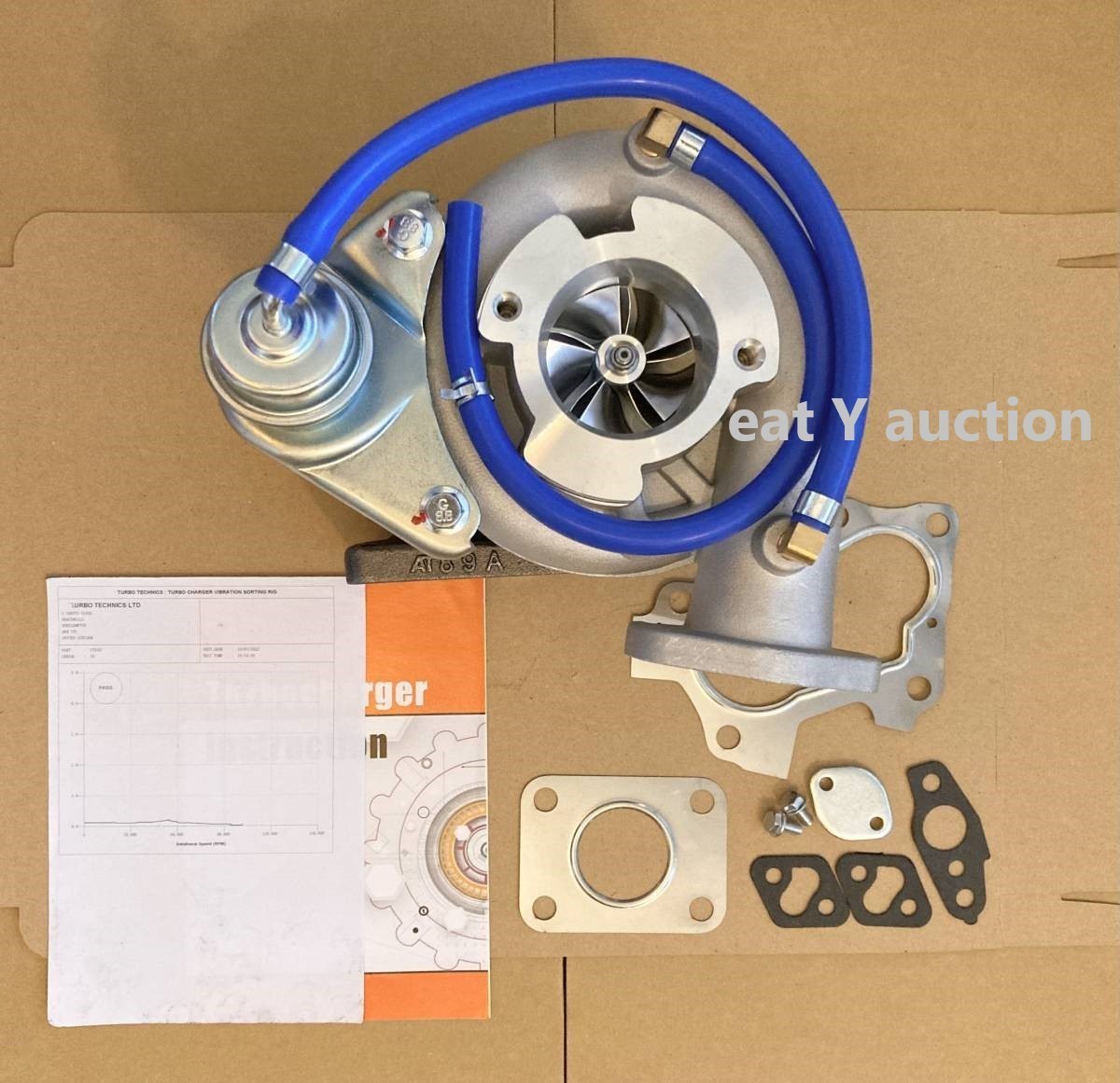 【新品】1JZ-GTE vvt-i ハイフロータービン 超軽量ビレットホイール 5枚羽+5枚羽仕様 450PS可 JZX100/110