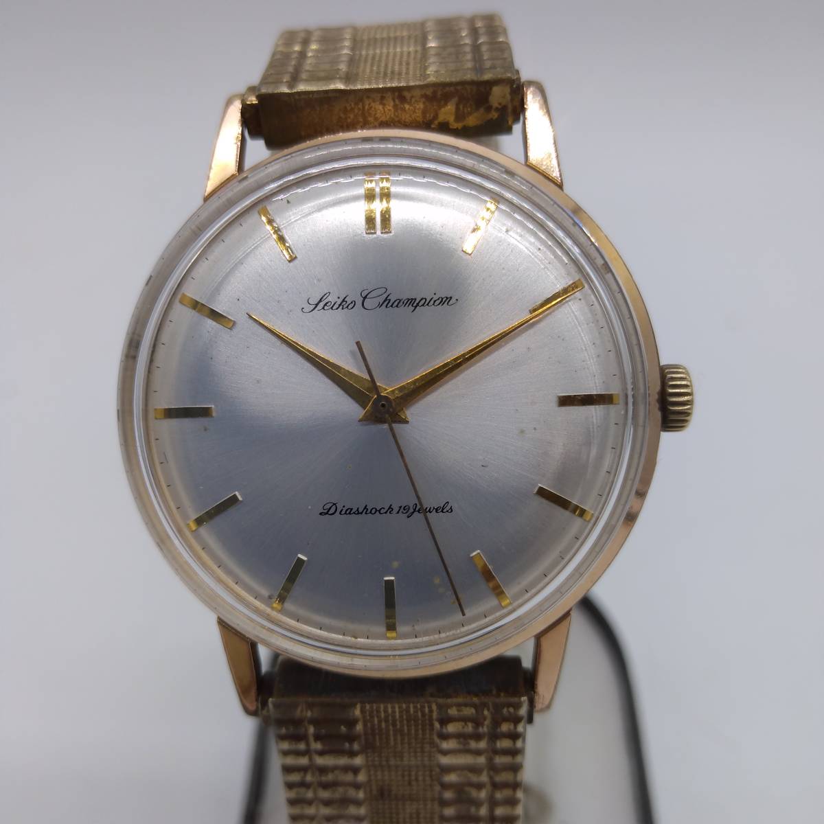 SEIKO　　セイコーチャンピオン　機械式手巻腕時計　19石　　J15004E