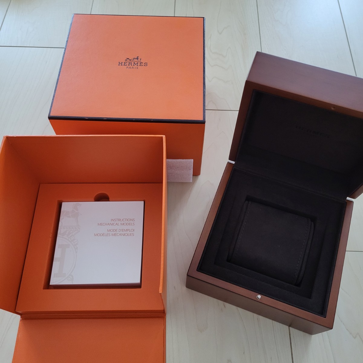 エルメス 時計 ボックス 箱 時計ケース HERMES