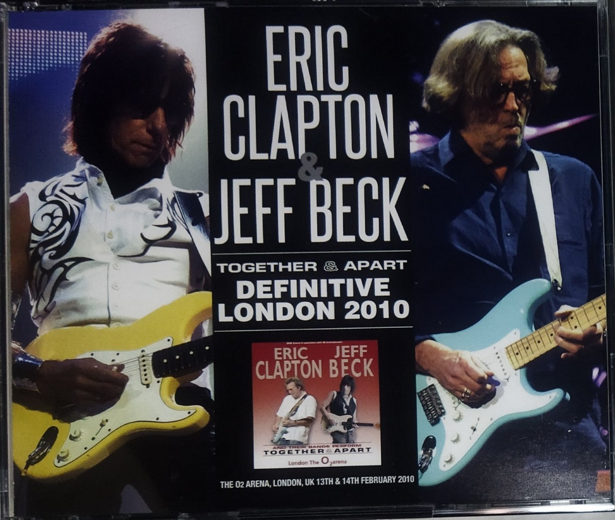 【送料ゼロ】6枚組 エリック・クラプトン&ジェフ・ベック ロンドン公演 2010 Live London Eric Clapton Jeff Beck