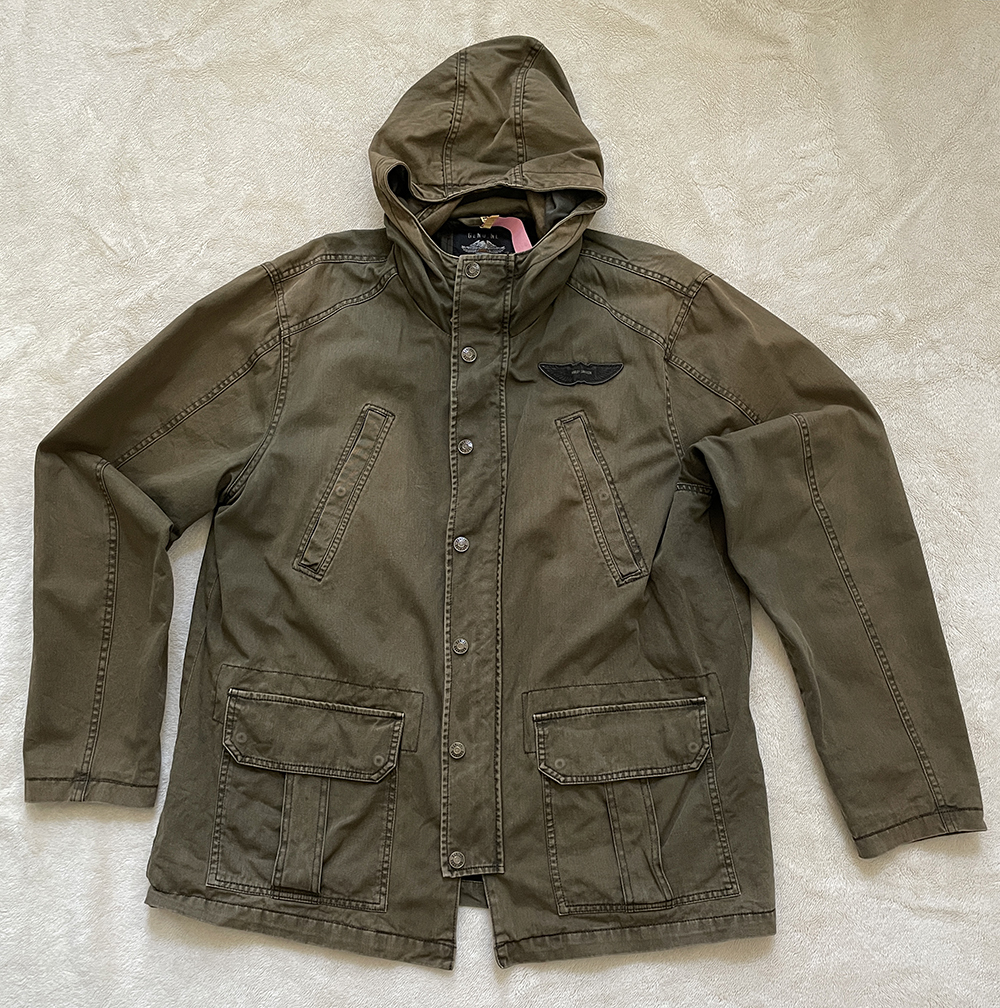 正規品 HARLEY DAVIDSON 　ハーレーダビッドソン　フード付きジャケット サイズ XL