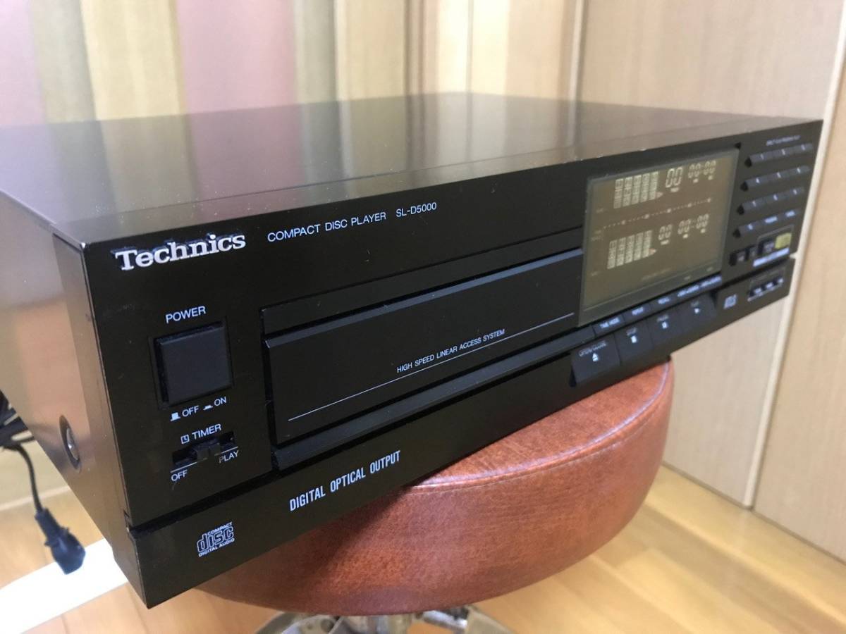 希少・動作品】Technics SL-D5000 CDプレーヤー 100% Working Technics