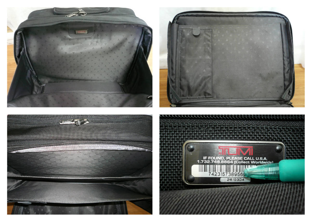 TUMI トゥミ 26103D4 キャリーバッグ レザー ビジネスバッグ カバン