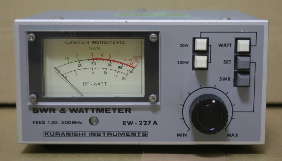 クラニシ - Yahoo!オークション 130-1300MHz SWR計 -クラニシswr