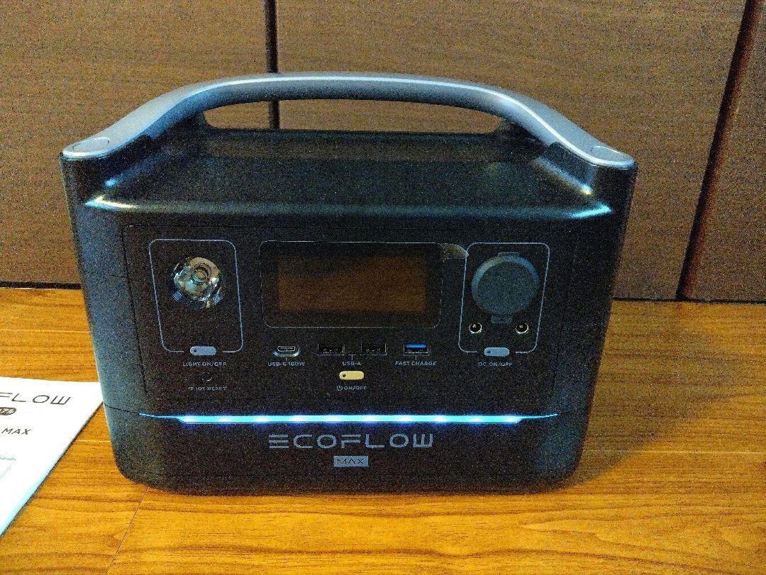 ☆ジャンク！ECOFLOW ポータブル電源 モバイルバッテリー RIVER600MAX