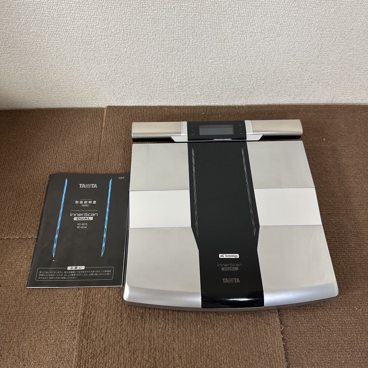 タニタ 体脂肪計 RD-804L 2023年製 タニタ 体重計 RD-804L 2021年製