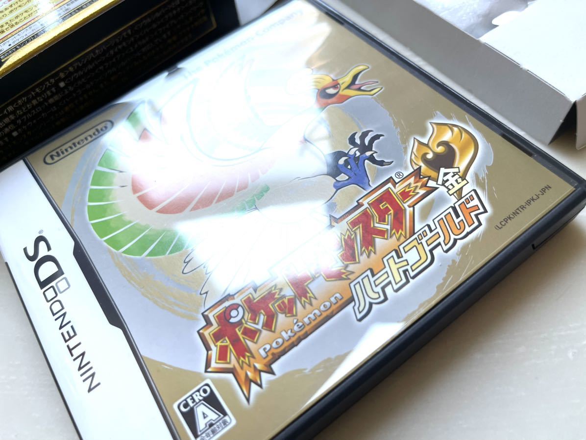 ハートゴールド ポケットモンスター ポケウォーカー付き ポケウォーカー付 1円DS ポケモン ソウルシルバー 箱・ポケ DS ソフト 美品 金 北米版 ポケウォーカー 中古の通販 卸売り