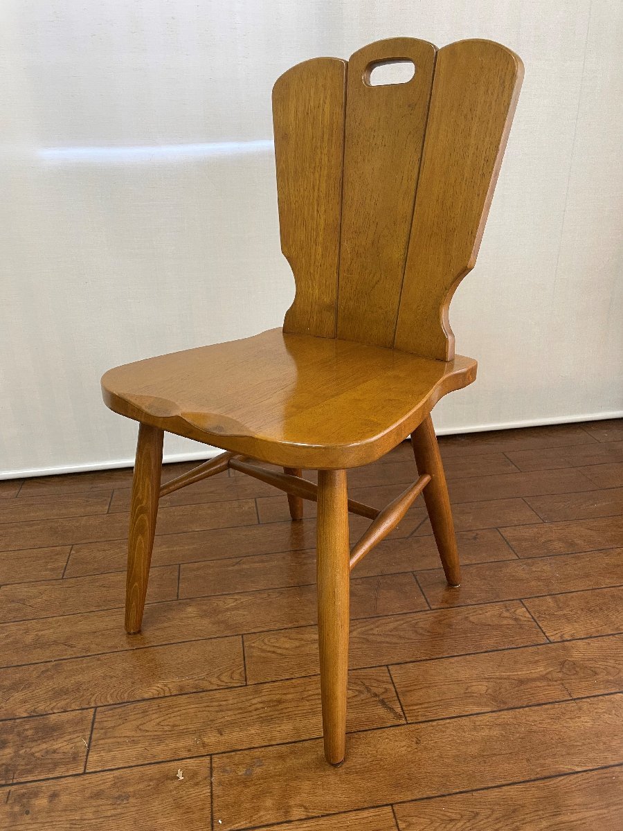【在庫多数あり】①karimoku/オールドカリモク RUSTIC ルスティック ダイニングチェア 一脚 アームレスチェア 椅子 イス カントリー調 木製