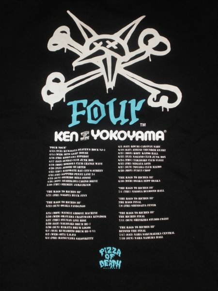 KEN YOKOYAMA/ PIZZA OF DEATH /Tシャツ　Ｌサイズ_3