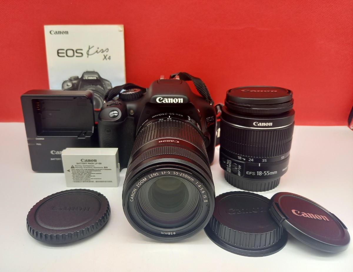 EOS X4 Kiss Canon ボディ - デジタル一眼レフカメラ | CANON □良品