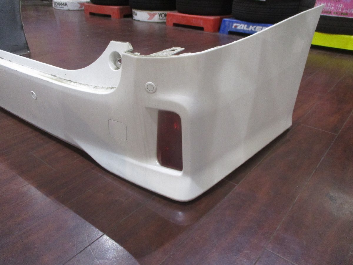 中古☆トヨタ純正30系ヴェルファイア用リアバンパー☆パールホワイト
