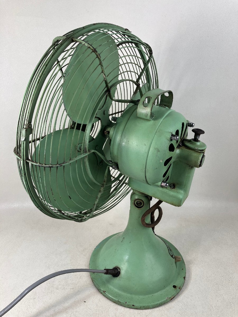 KDK 川北電気製作所 扇風機 首振り 鉄3枚羽 動作品 昭和レトロ(扇風機