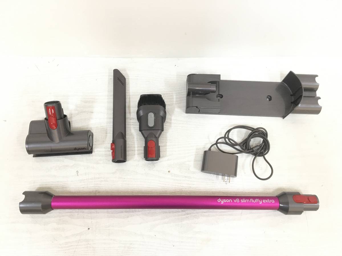 ☆【良品】Dyson V8 Slim Fluffy Extra SV10K EXT FU コードレス